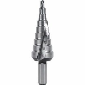 Ruko 101052 M4-20 Step Drill HSS SP Size No. 2 Round Shank