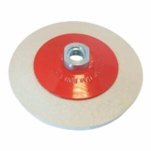 Silverline 105864 Bevelled Felt Buffing Wheel for 115mm angle grinders