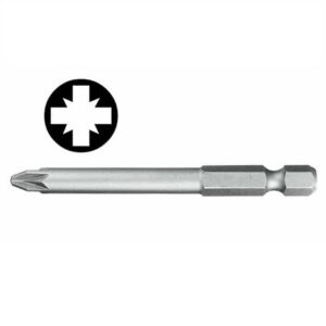 Witte 27547 1/4inch 3 x 50mm Pozidrive Screwdriver Bit Witte