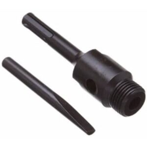 Silverline 793793 SDS Shank Adaptor 100mm for Diamond Cores with 1/2bsp thread