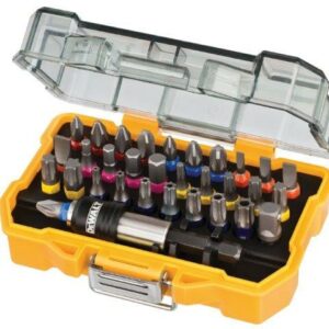 DeWALT DT7969-QZ 32piece Screwdriver Bits Set with belt clip case