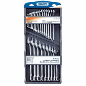 is forged from chrome vanadium steel hardened, tempered and chrome plated for corrosion protection.