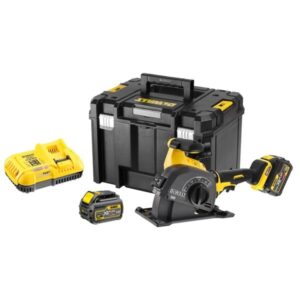 DeWALT DCG200T2-GB Wall Chaser 2x6amp 54/18V Batteries, Charger & Case - Tool Equip