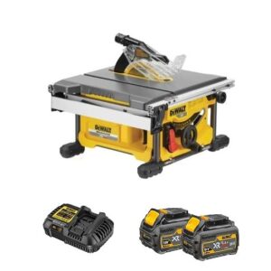 DeWALT DCS7485T2-GB Table Saw 18/54V 2 x 6amp XR FlexVolt tool equip