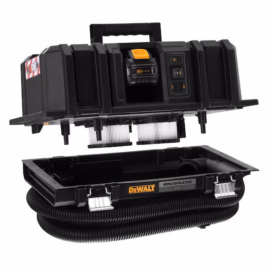 DeWALT DCV586MT2-GB 54V Cordless Dust Extractor 2x6amp batte