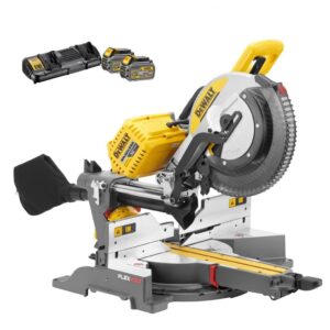 DeWALT DHS780 Mitre Chop Saw 54/18volt 305mm with 2 x 6amp Batteries DHS780T2-GB