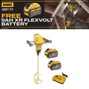 DeWALT DCD240X2-GB 54V Flexvolt Mixer Drill 2x9amp Batteries