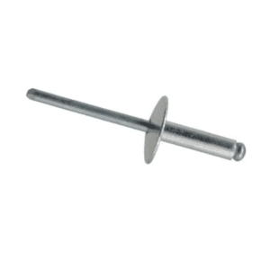 Tquip AF4815516 Box (500) 4.8x16mm Large Flange Pop Rivets Aluminium