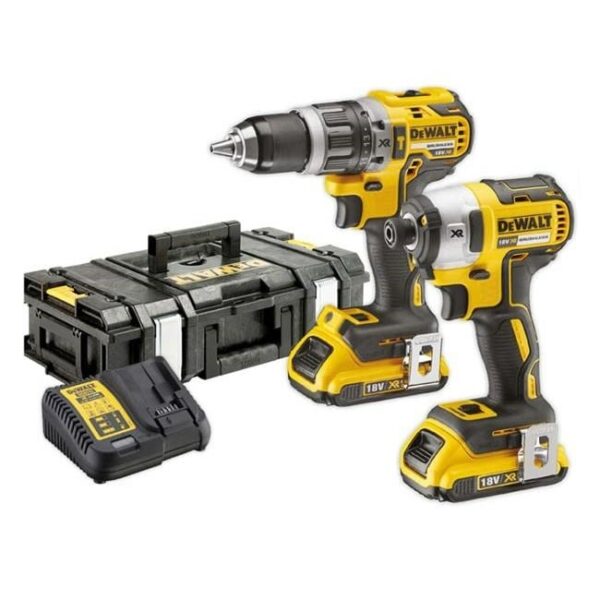 DeWALT DCK266D2GB 18volt Twin G2 Drill and 3 Speed Impact 2 x 2ampDeWALT DCK266D2GB 18volt Twin G2 Drill and 3 Speed Impact 2 x 2amp