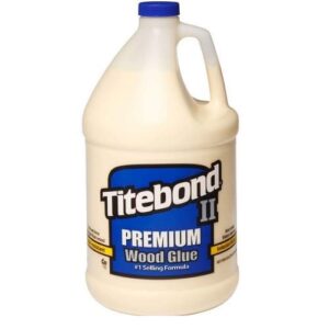 Titebond II 600209 Wood Glue Blue Bottle Gallon Interior Exterior