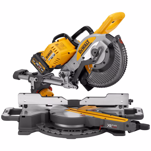 DeWALT DCS727T2-GB Mitre Saw Double Bevel 54V 250mm 2x6amp