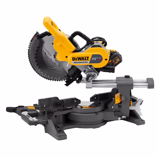 DeWALT DCS727T2-GB Mitre Saw Double Bevel 54V 250mm 2x6amp