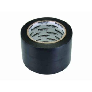 Fixman 194232 Roll 75mm Black PVC Tape 33metre long is a Rubber-based adhesive on PVC carrier. Ideal for joining polythene
