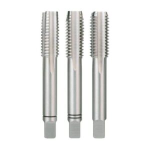 Ruko 230050E Set (3) M5x0.8mm Hand Taps DIN 352 HSSCo