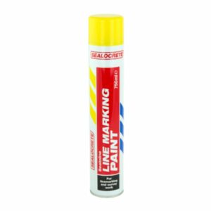 Sealocrete 30811246 Yellow Spray Paint Line Marking 750ml Permanant