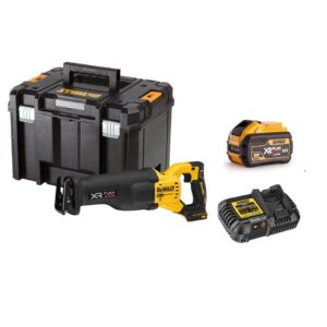 DeWALT DCS386X1GB 18V & 54V H.D. Sabre Saw 1x9amp battery