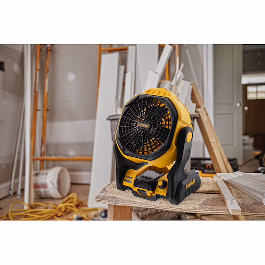 DeWALT DCE512N-XJ Cordless Fan suits 18 and 54 volt batteries - Tool Equip