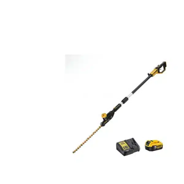 Dewalt 18volt Pole Angled Hedge Trimmer 1x5amp battery DCMPH566P1-GB