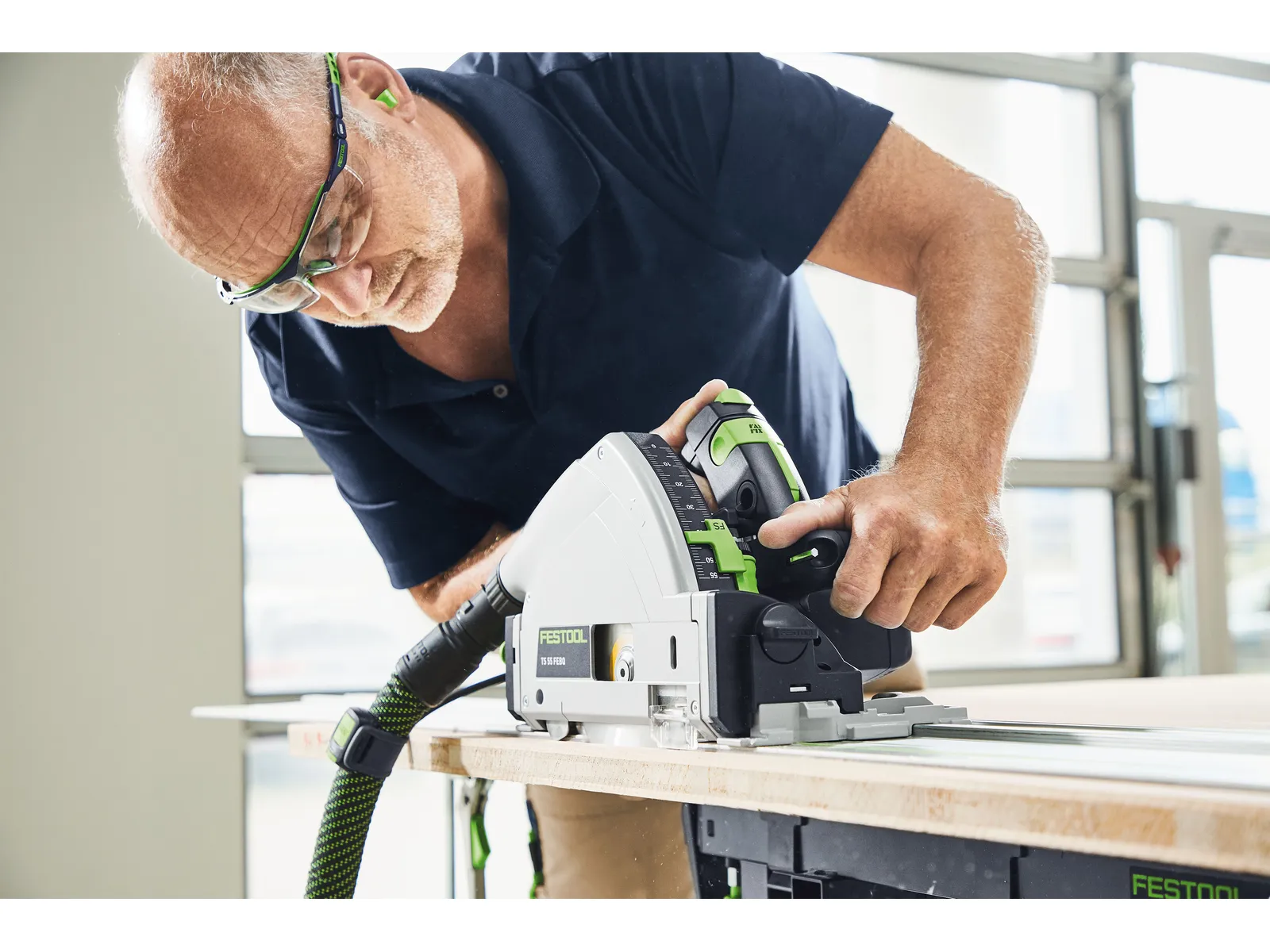 Festool 576707 TS55 New Plunge Saw 110 volt (no rail) - Tool Equip