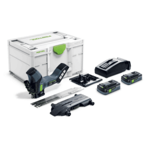 Festool 576570 Cordless Insulating Material Saw ISC240 2 x 5amp batteries, accessories in SYSTAINER SYS 3 T-LOC