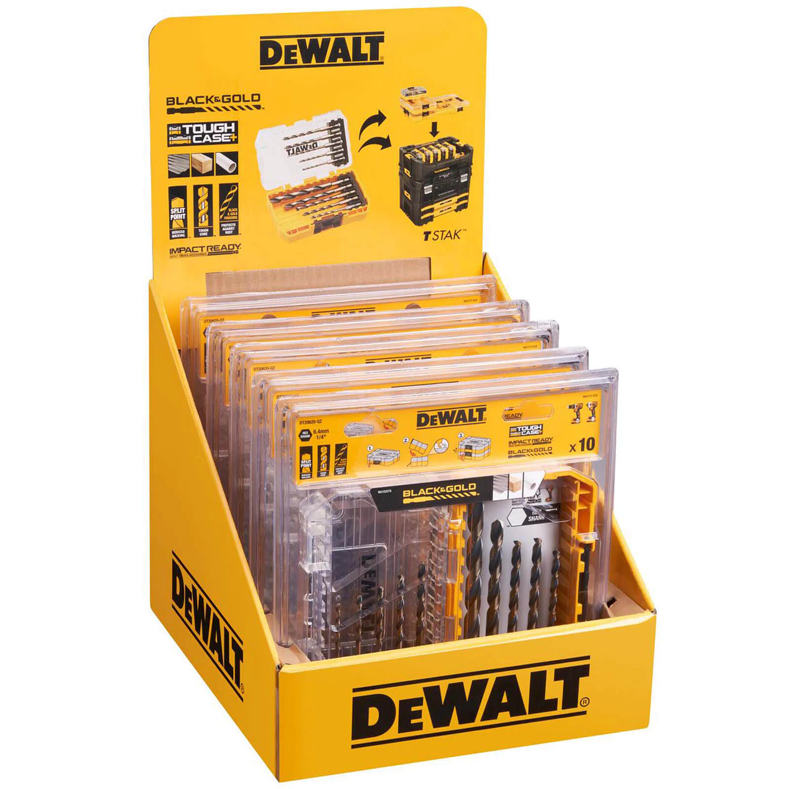 Dewalt DT20620-QZ 10pce Impact Drill bit Set