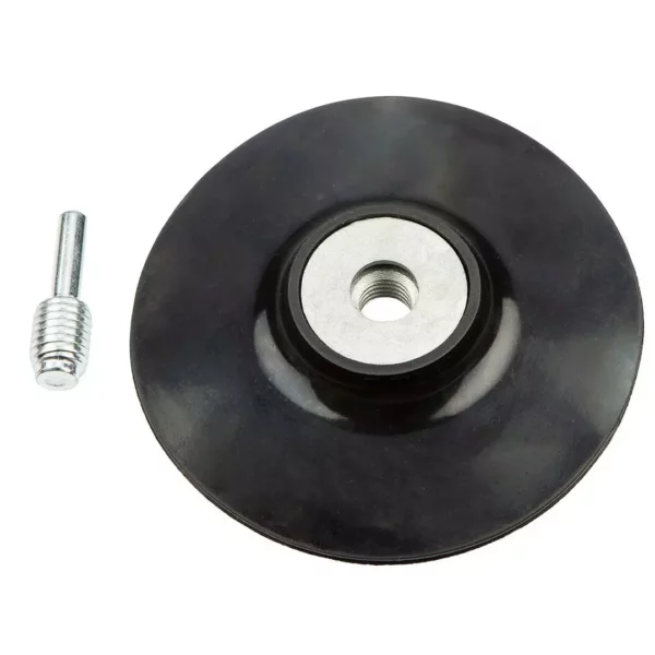 Topex 55H928 125mm Velcro Backing Pad for grinders