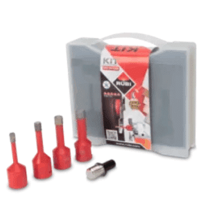 Rubi 51939 5pce Dry Diamond Drill Bit Kit