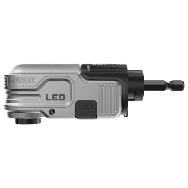 Dewalt DTLRA-QZ Right Angle Impact Chuck 1/4inch hex with led light