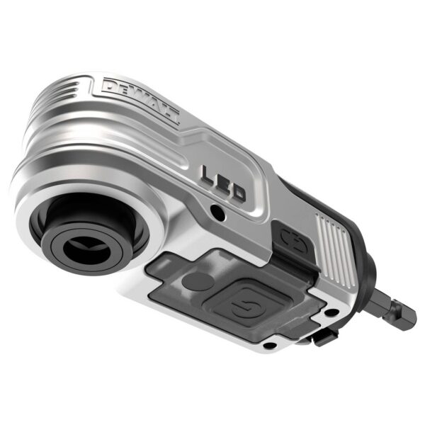 Dewalt DTLRA-QZ Right Angle Impact Chuck 1/4inch hex with led light