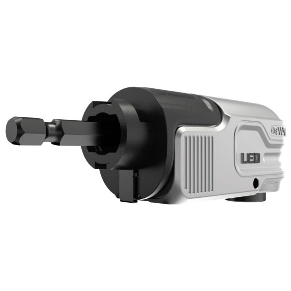 Dewalt DTLRA-QZ Right Angle Impact Chuck 1/4inch hex with led light
