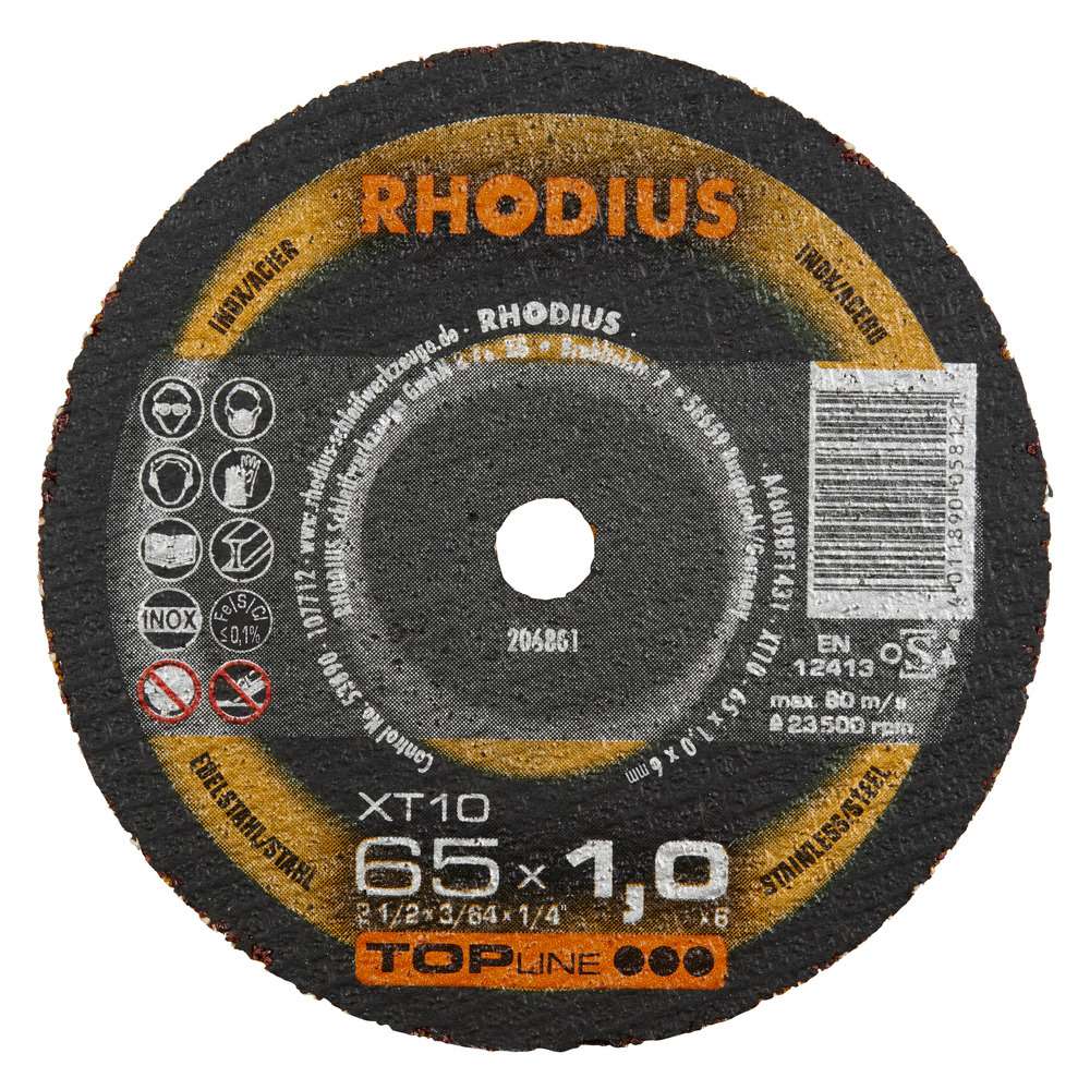 4011890058107Rhodius 206799 50x1mm Steel Cutting Discs