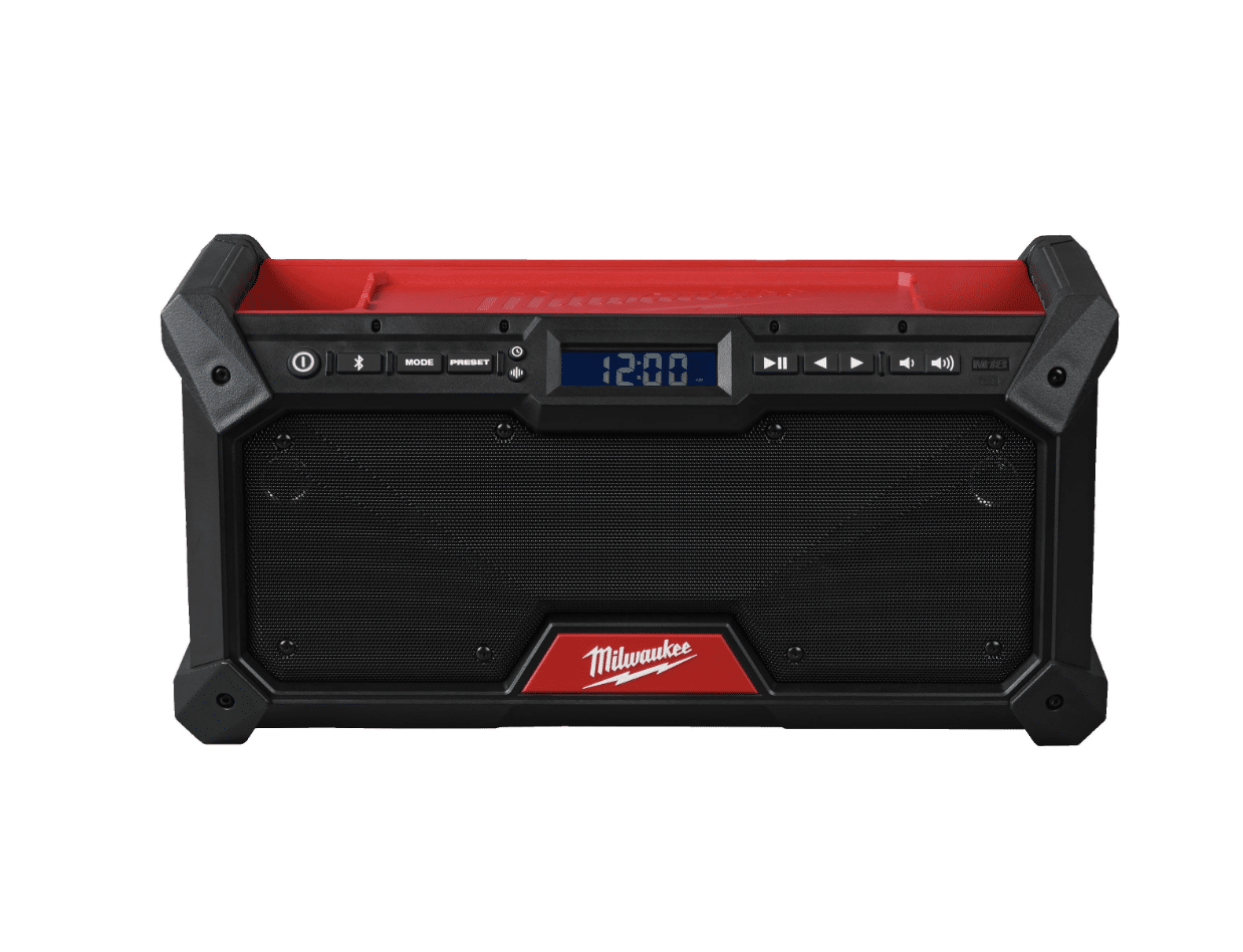Milwaukee M18RADDAB+G2-0 240volt & 18volt Radio Digital Bluetooth with USB Charger