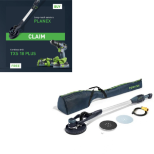 Festool 571939 110volt Long-reach Planex Easy sander in bag LHS-E 225 EQ