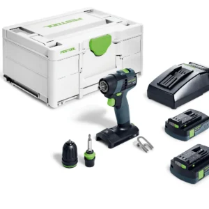 Festool 577332 TXS18 18volt Cordless Cordless Drill Screwdriver c/w 2 x3amp batteries