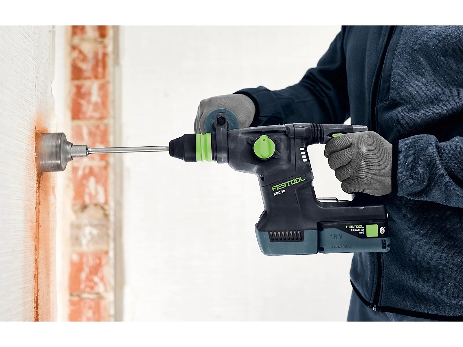 Festool 577449 18v Cordless KHC18 SDS Plus Hammer Drill