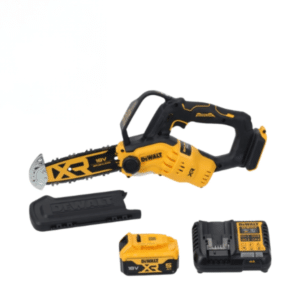 Dewalt DCMPS520p1-gb 18volt Pruning One handed Chainsaw 200mm Chain with charger and 5amp battery