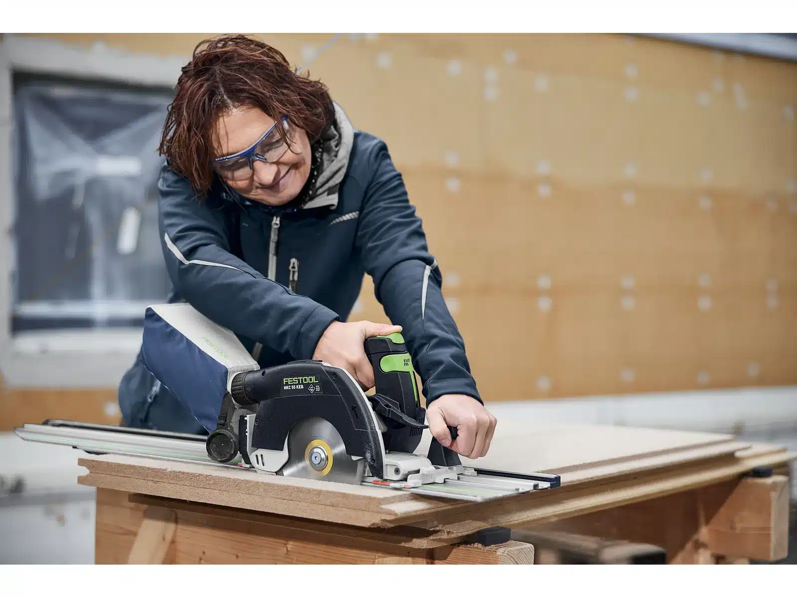 Festool 578704 18volt Cordless Circular Saw with 420mm guide rail