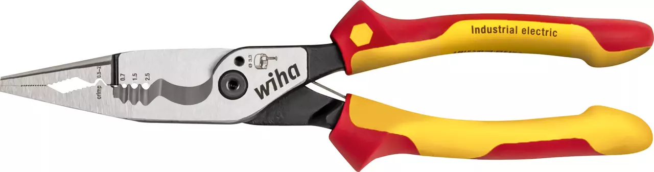 Wiha 45705 8 in 1 Pliers Snips ideal for electricians