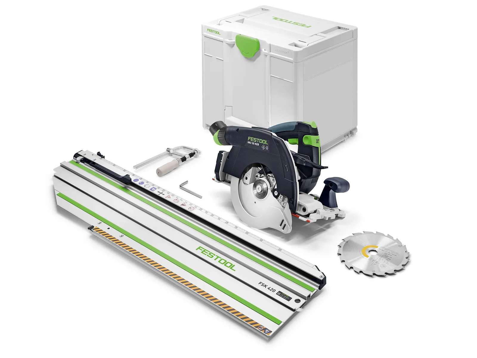 Festool 578704 18volt Cordless Circular Saw with 420mm guide rail