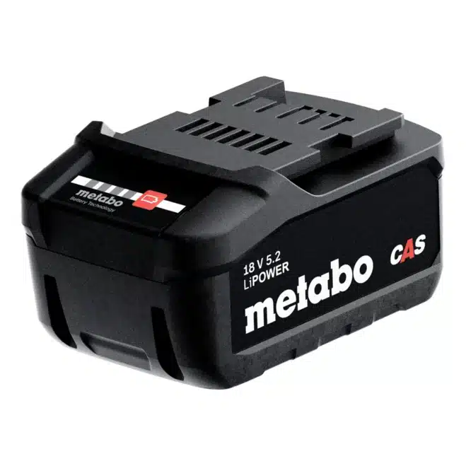 Metabo 625028000 18volt 5.2amp lion Battery loose air cooled