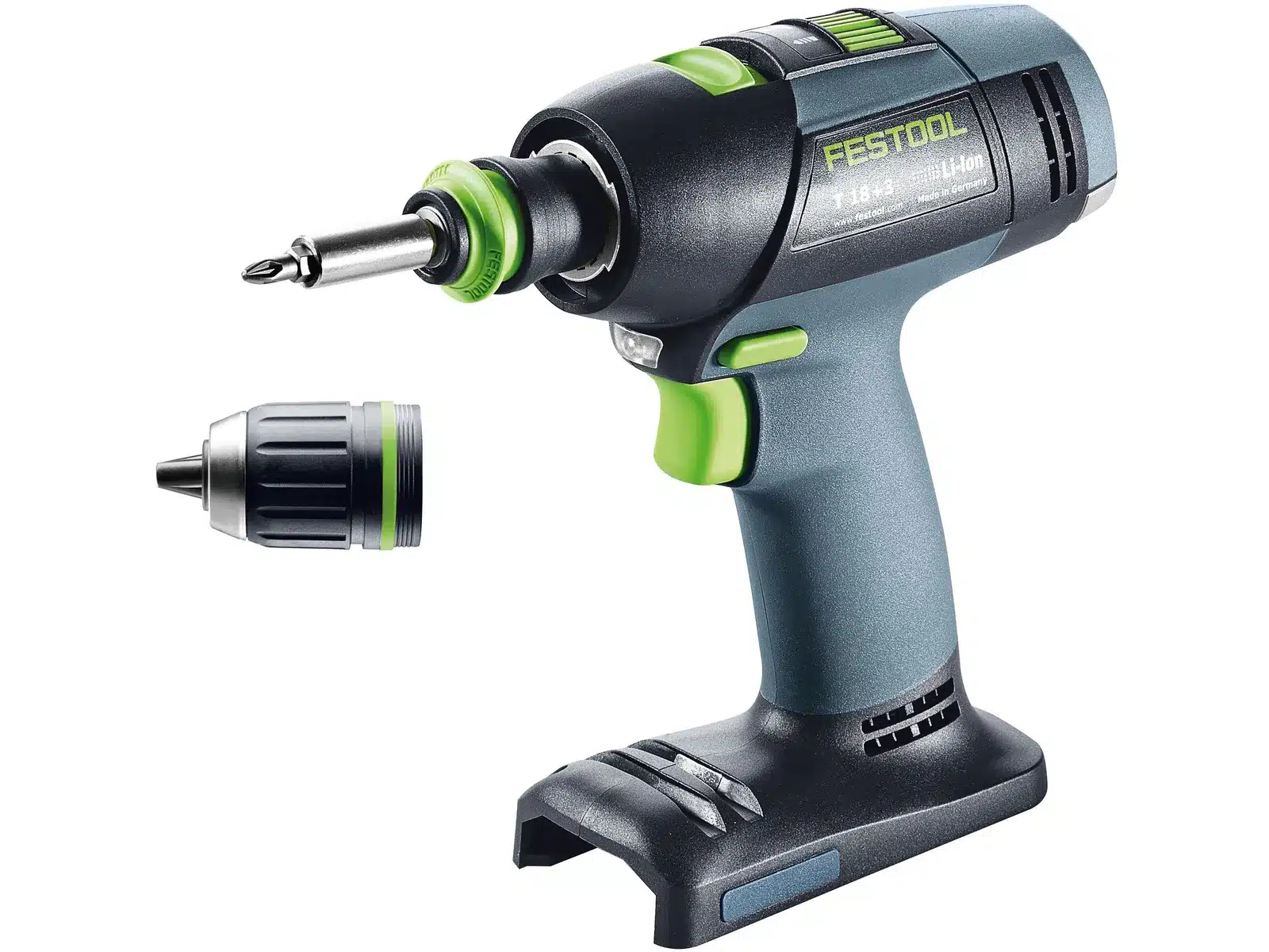 Festool 577226 18volt Impact Driver 1/4"hex body only in systainer TID-18