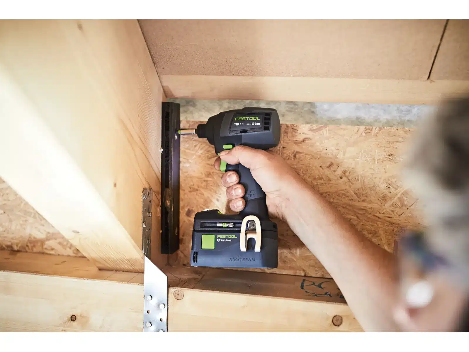 Festool 577227 18volt Impact Driver 1/4"hex body only in systainer TID-18