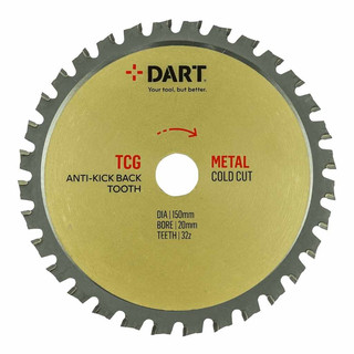 Dart Pmc35525472 355mm x 25.4mm bore x 72teeth Metal Cutting Saw Blade